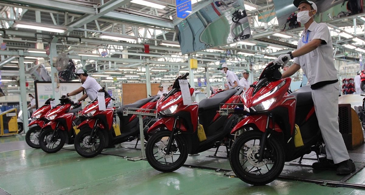 Ekspor Sepeda Motor Indonesia Tertekan pada 2025