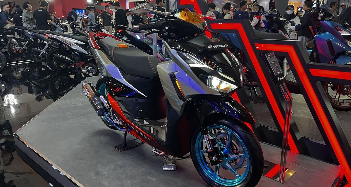Honda Vario 125 Cyber Street Concept Tampil Futuristik IIMS 2026