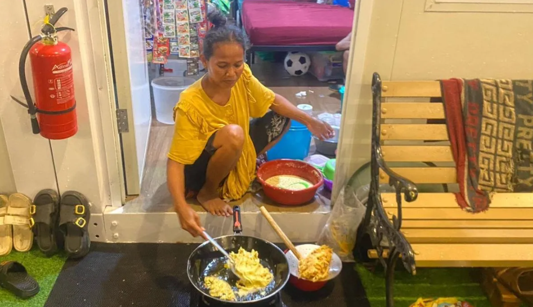 Semangat Lebaran di Hunian Sementara Tapanuli Selatan