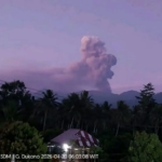 Erupsi Gunung Dukono Kembali , Abu Vulkanik Capai 1,4 Kilometer