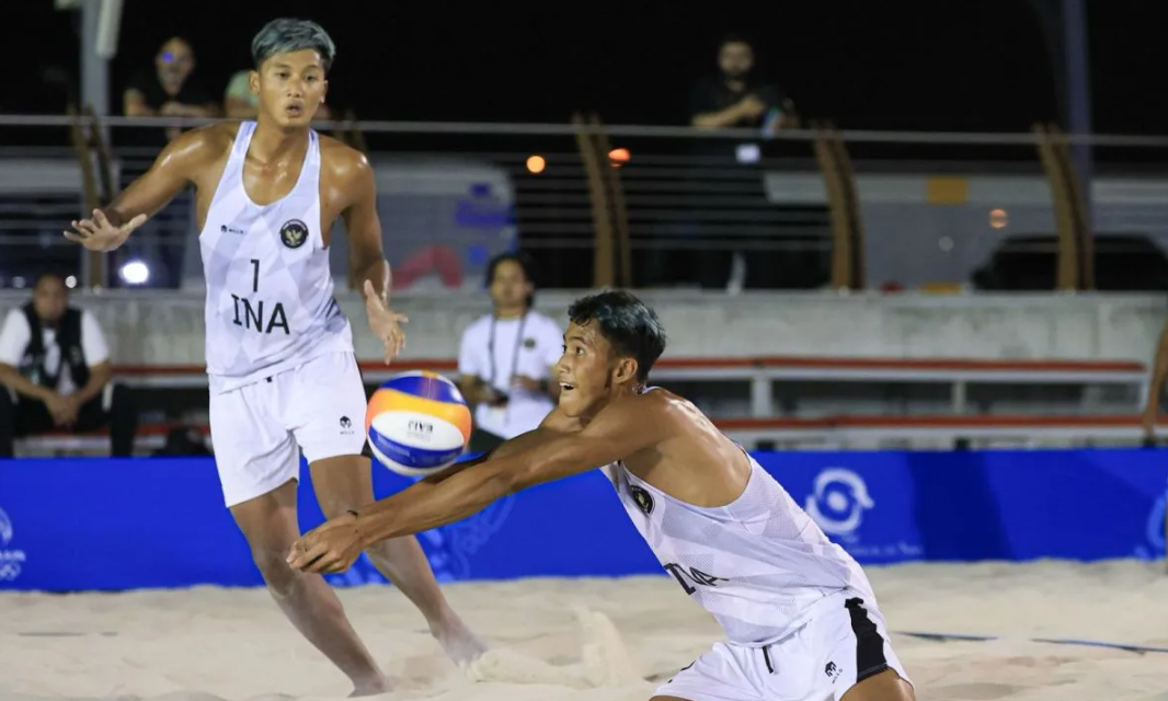 Tim Voli Pantai Indonesia Tersingkir di Asian Beach Games 2026