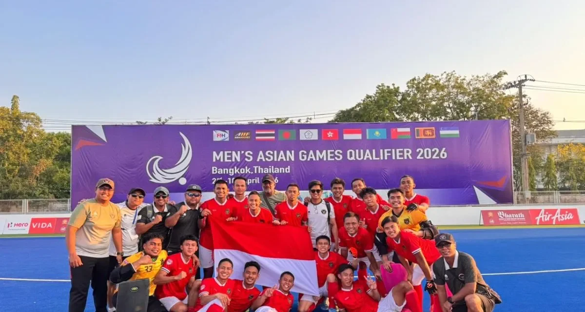 Timnas Hoki Putra Indonesia Lolos ke Asian Games 2026 Semifinal