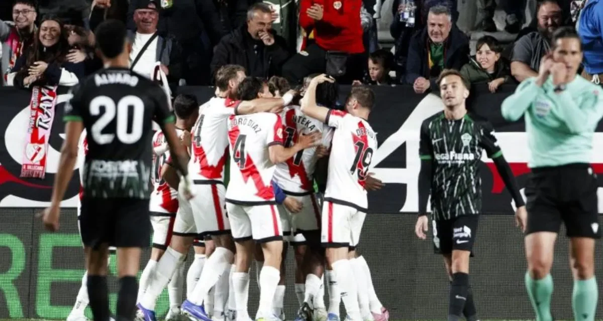 Rayo Vallecano Taklukkan Elche CF Tipis di La Liga 2025/2026