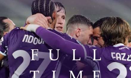 Fiorentina Kalahkan Lazio 1-0, Jauhi Zona Degradasi Serie A