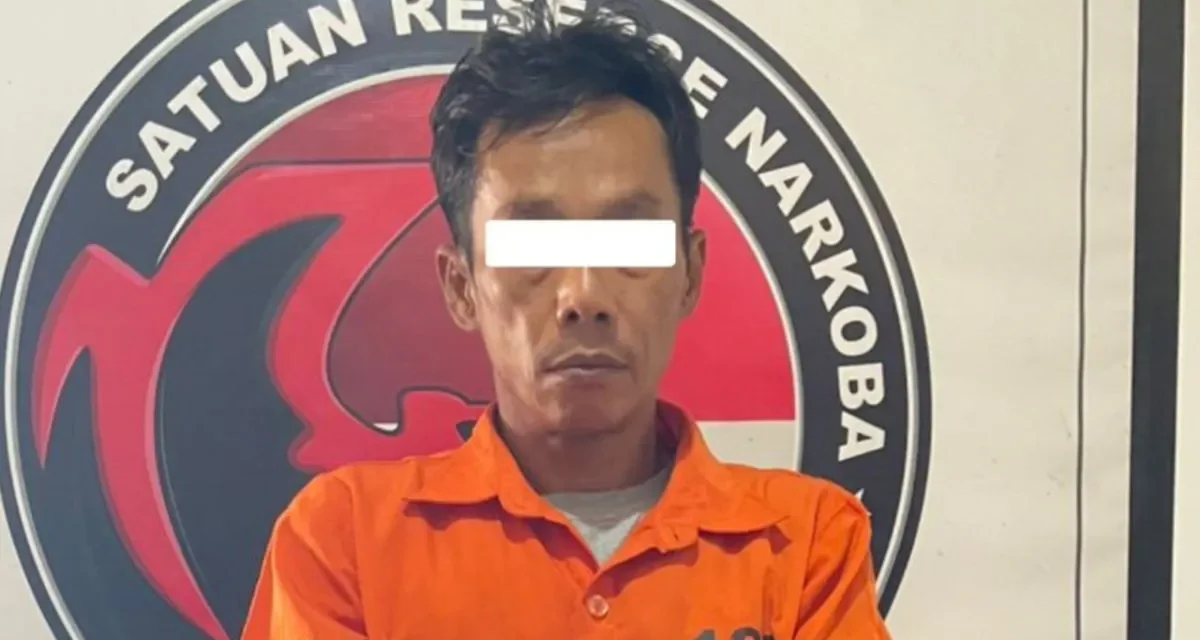 Polres Bengkalis Tangkap Buronan Kasus Sabu 15 Kilogram