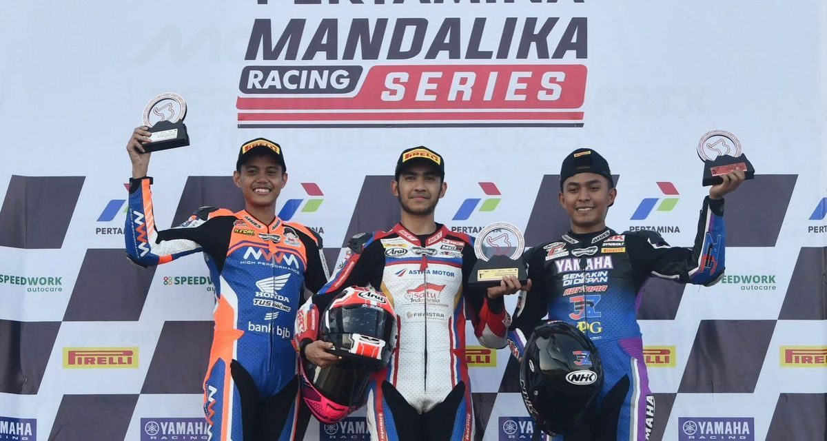 Hasil Mandalika Racing Series 2026, Pembalap Muda Unjuk Gigi
