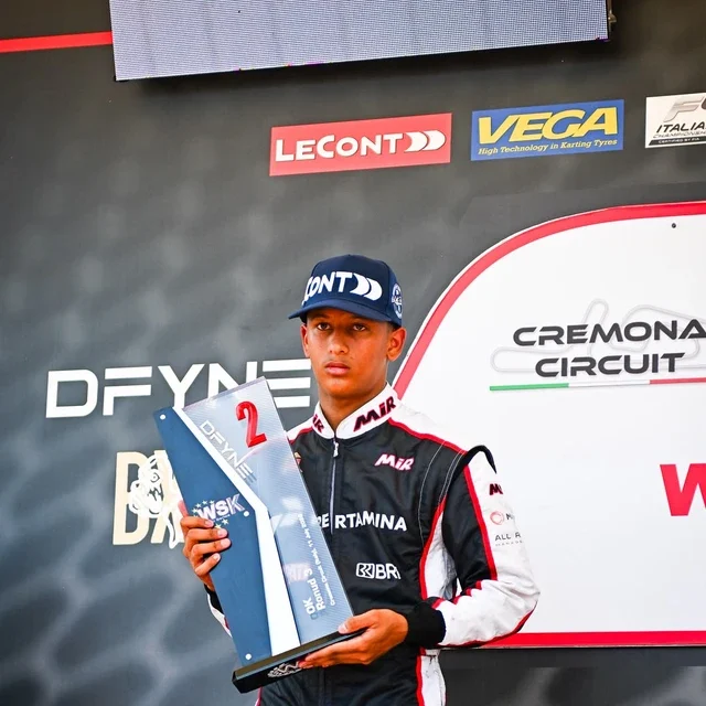 Resmi! Qarrar Firhand Ukir Sejarah di WSK Euro Series 2026