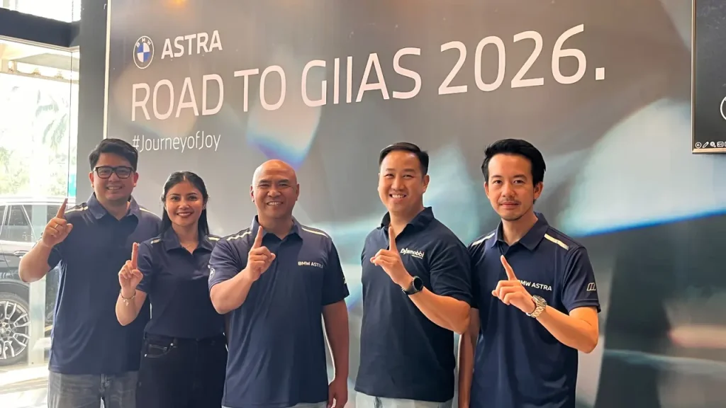 Booth BMW Astra di GIIAS 2026 menampilkan BMW X1 dan berbagai mobil premium dengan promo penjualan serta layanan purnajual menarik.