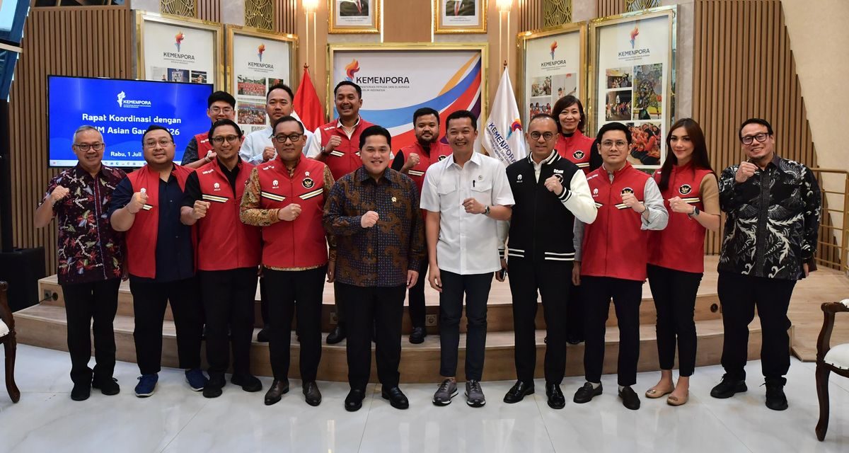 Indonesia Incar 4 Emas di Asian Games 2026, Persiapan Dikebut