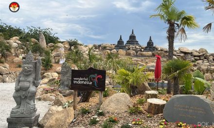Taman Indonesia Terbesar di Perancis Resmi Dibuka, Tampilkan Keindahan Budaya Nusantara