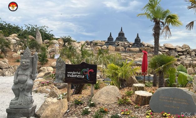 Taman Indonesia Terbesar di Perancis Resmi Dibuka, Tampilkan Keindahan Budaya Nusantara