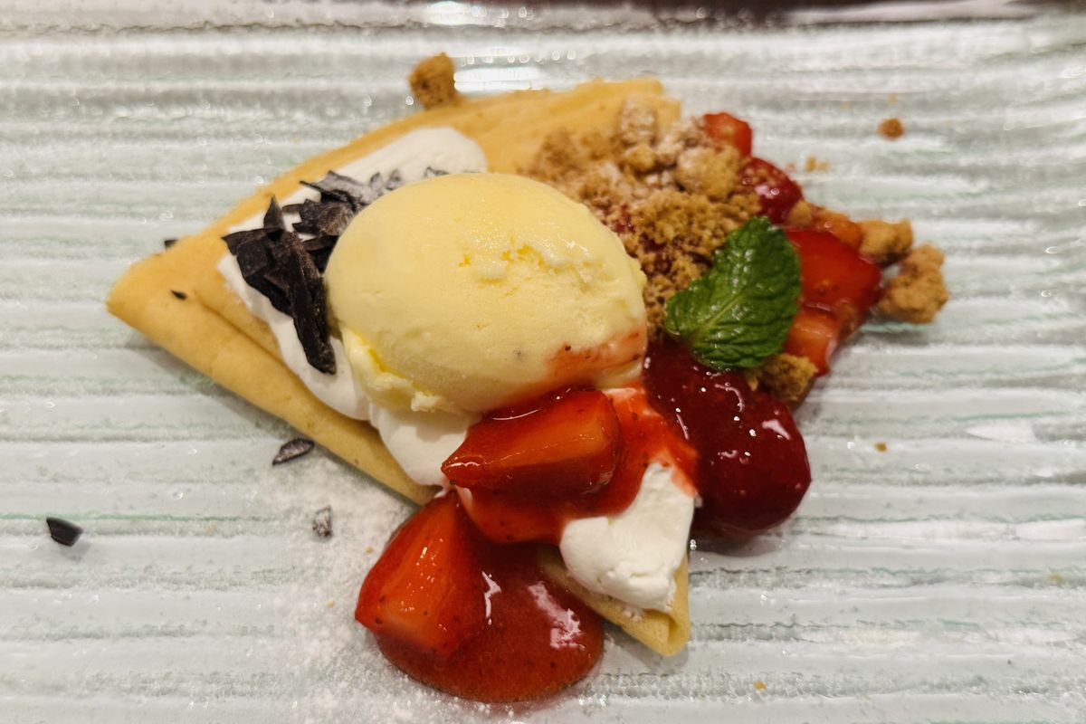 Banana Split D'Crepes