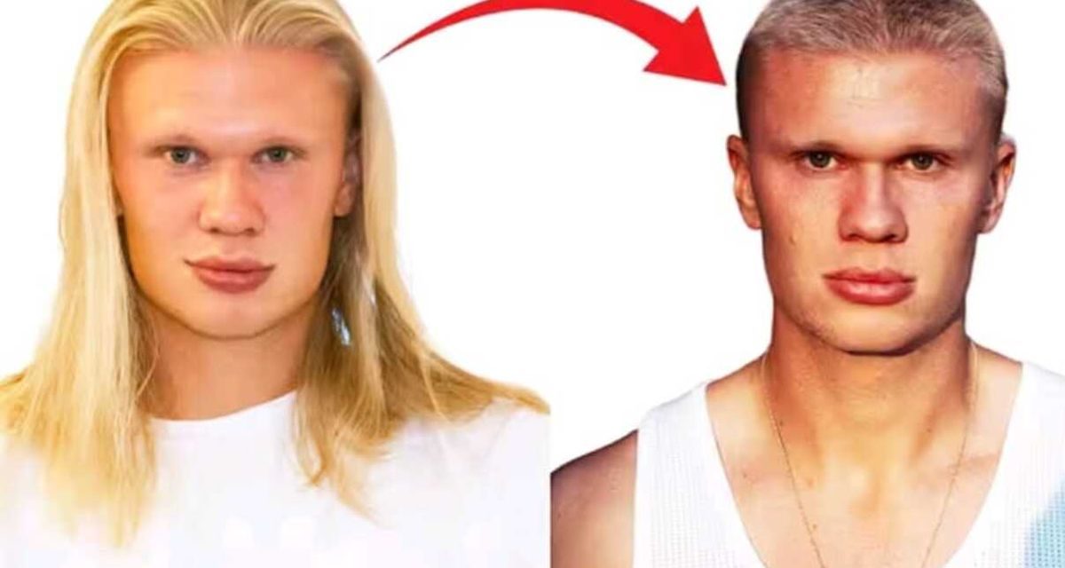 Erling Haaland Tinggalkan Rambut Panjang, Tampil Beda dengan Buzz Cut Jelang Musim Baru