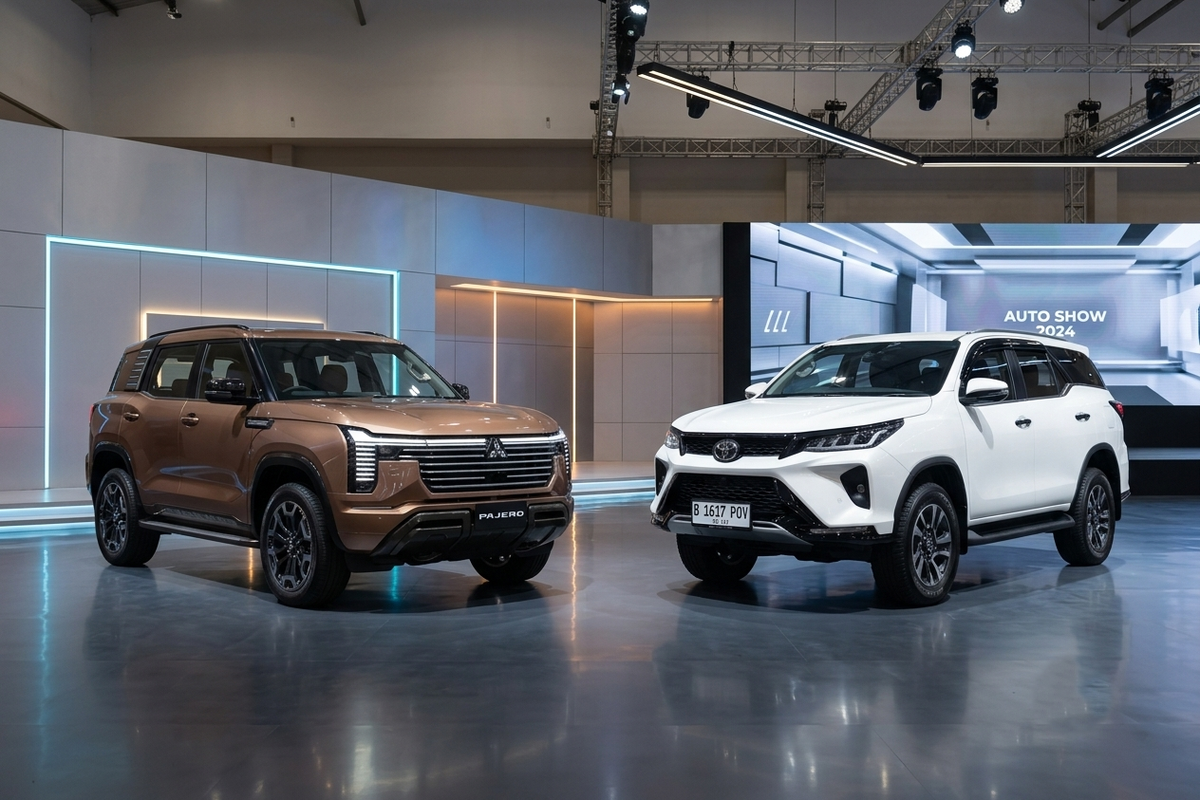 Mitsubishi Pajero terbaru vs Toyota Fortuner